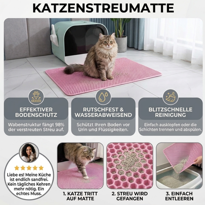 Katzenstreumatte Pro